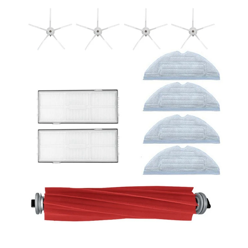 

Запчасти для Xiaomi Roborock S7 T7S T7plus, сменные детали, фильтр НЕРА, боковая щетка, насадка на швабру