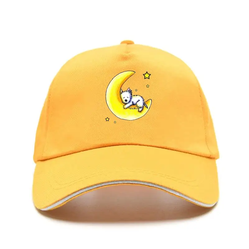 

Новая модная бейсболка для улицы, мужские шапки, бейсболка Westie с Лунной любовью, Kiniart