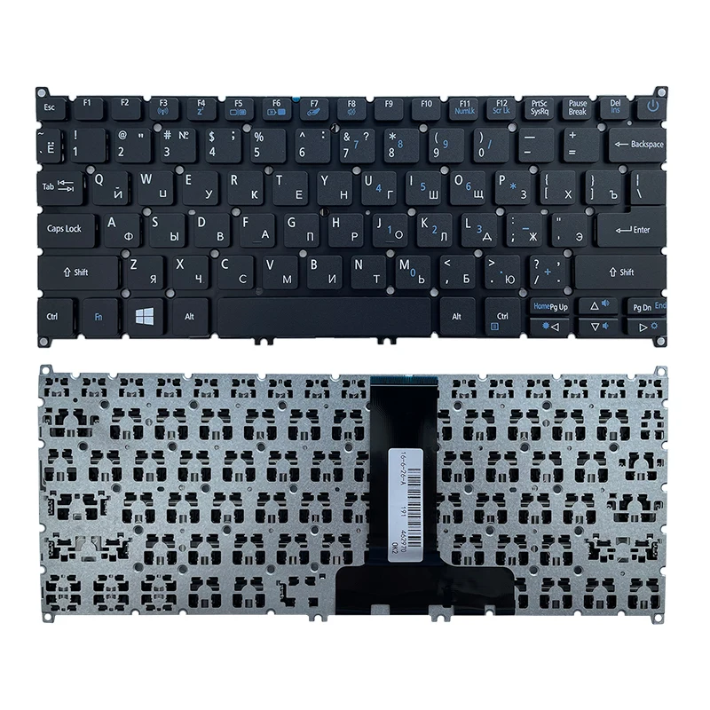 

New US Russian Italian Keyboard For Acer Aspire ES1-132 ES1-132-C37M C9N8 S13 S5 371 TraverlMate B117 N16Q9 Black English RU IT