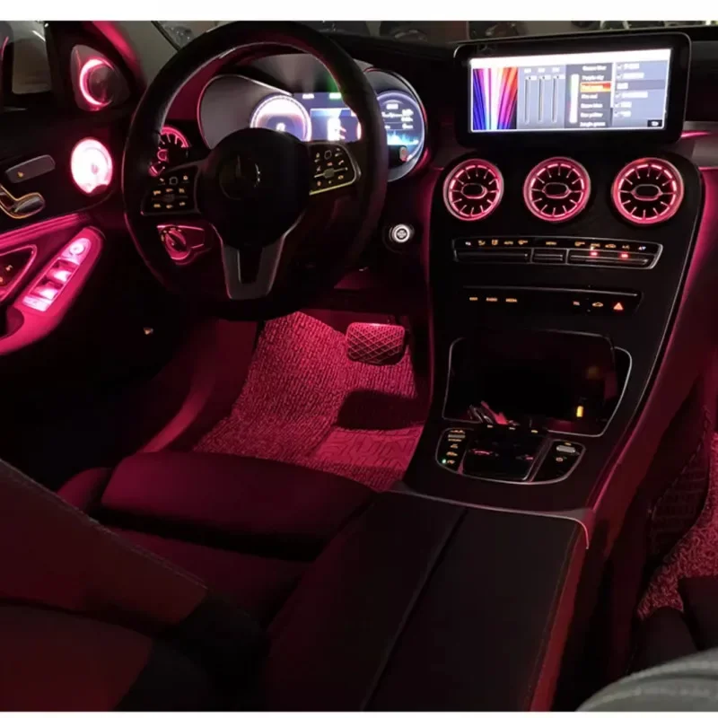 Подходит для Mercedes-Benz C-class c200l атмосферный свет glcw205c260l световая турбина розетка