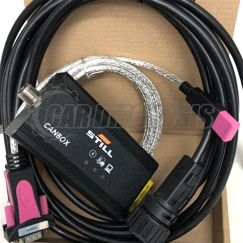 Фото Ноутбук v110 для STILL CANBOX USB (OEM) 50983605400, интерфейс CANBOX для погрузчиков с программным обеспечением STED V8.21 №5