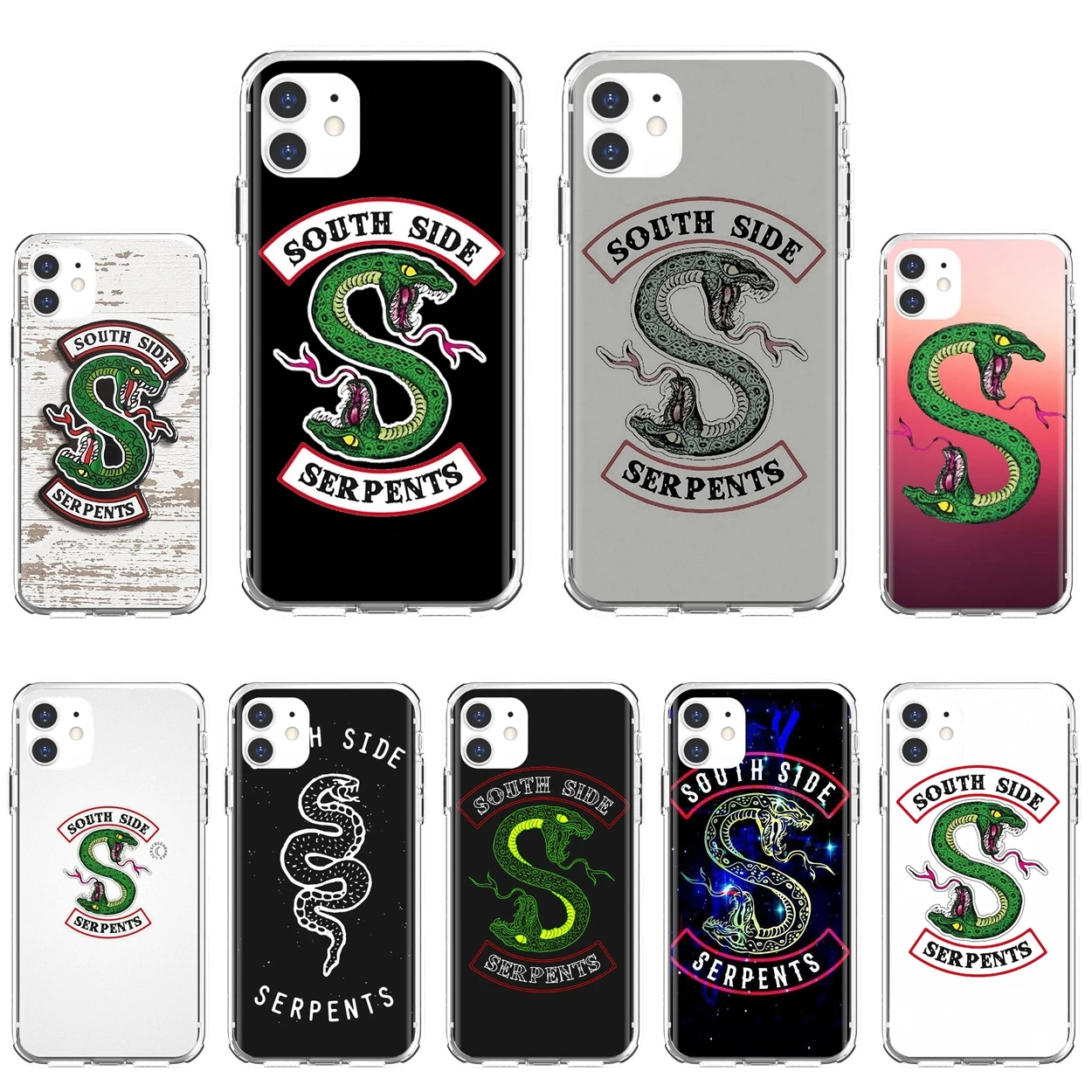 Чехол для телефона Xiaomi Redmi 2 S2 3 3S 4 4A 5 5A 6 6A 7A 9 9T 9C 9A Pro Pocophone F1 American-Riverdale-South Side-Serpent |