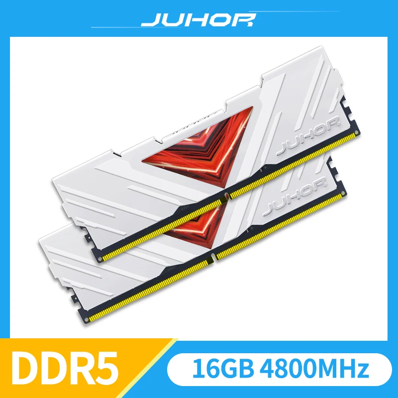 

JUHOR Memoria ram DDR5 16GB 4800MHz 5200MHZ DIMM Computer Gaming Memory Ram For Desktop