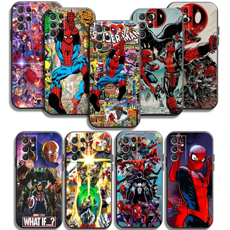 

Marvel Anime America Phone Cases For Samsung Galaxy S22 Plus S20 S20 FE S20 Lite S20 Ultra S21 S21 FE S21 Plus Ultra Coque