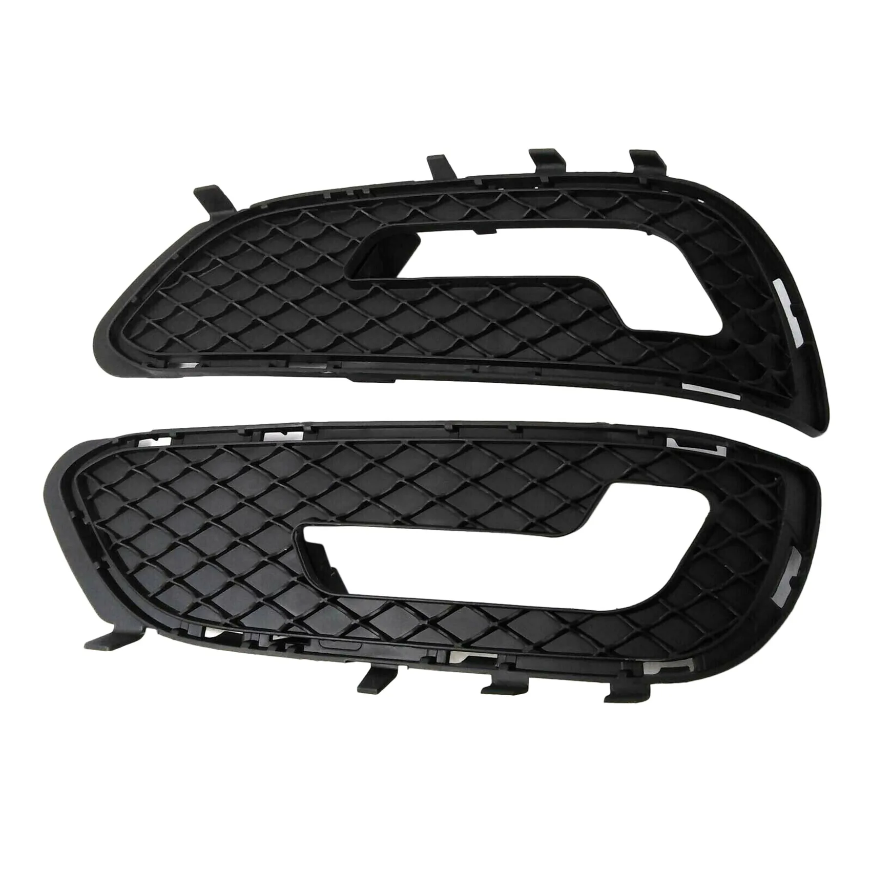 

1 пара, левая и правая противотуманная лампа, чехол для решетки радиатора 2128851323 ,2128851423, подходит для 10-13 Mercedes W212 E300/350