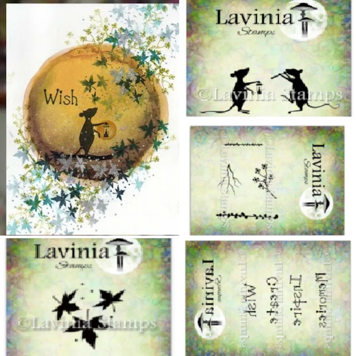 Штампы с изображением базилика и Биби на Хэллоуин баланса для скрапбукинга