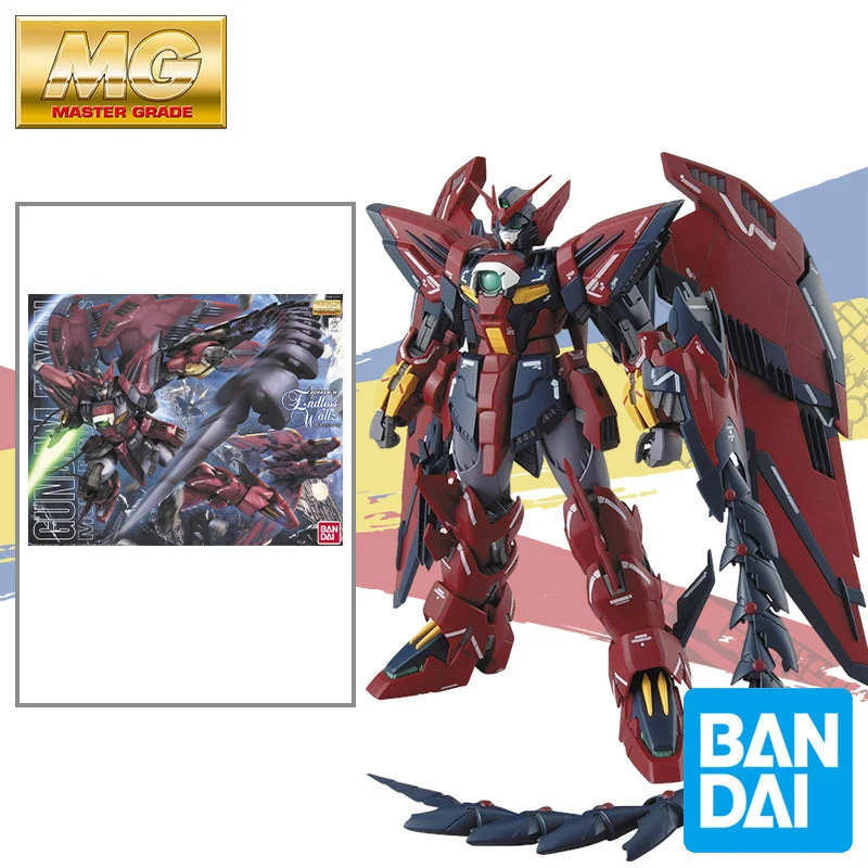 

Original Bandai MG 1/100 NEW MOBILE REPORT GUNDAM WING OZ-13MS Epyon EW Assembly Model Collection Action Figure Toy
