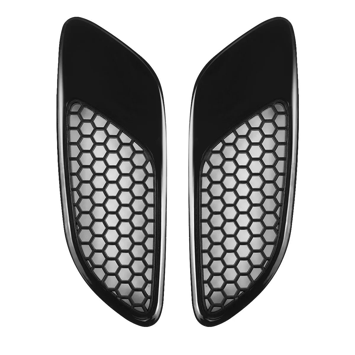 2 шт., передний капот двигателя с эффектом углеродного волокна, крышка вентиляционного отверстия, подходит для BMW E90 E91 E92 E93 M3 Type 2007-2011 2012 2013