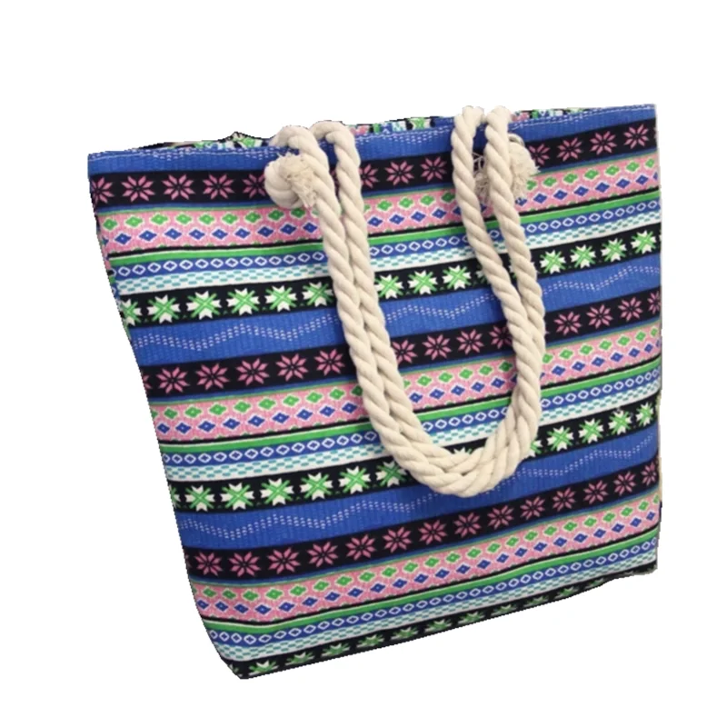 

Сумки на плечо для женщин, полосатые холщовые повседневные мешки для покупок, экологически чистые многоразовые большие тоуты для девочек