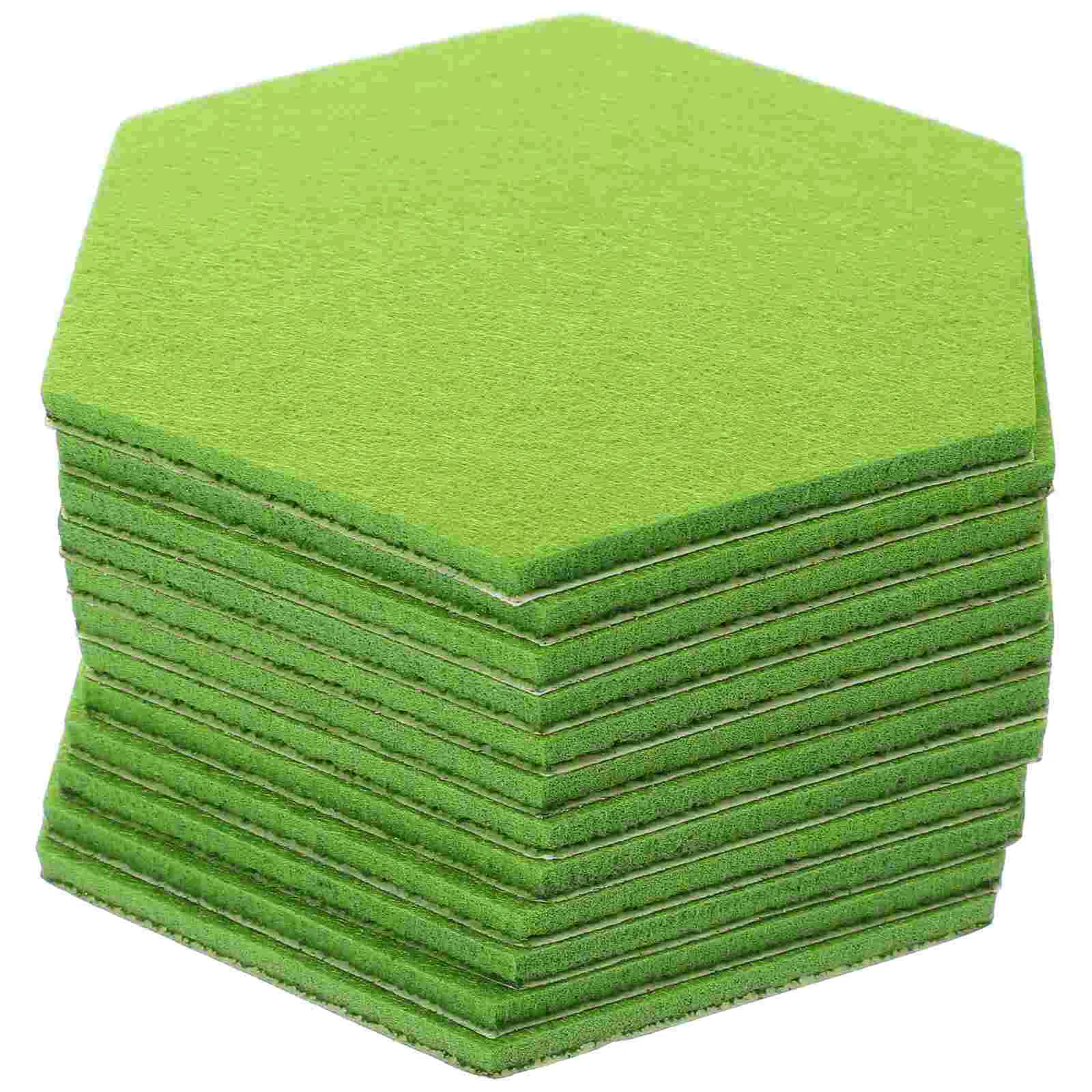 

Sound Insulation Mat Felt Tiles Wall Memo Pin Board Hexagon Bulletin Stickers Boards