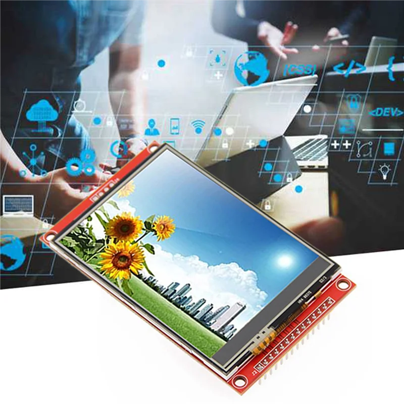 3 2-дюймовый ЖК-модуль SPI RGB 65K Цвет 240X320 TFT-модуль ILI9341 Соответствует 4 ввода-вывода В