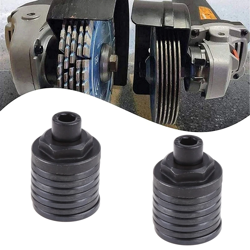 

Angle Grinder to Grooving Machine Adapter Kit Practical M10 Slotting Machine Conversion Head for 100 Type Angle Grinder R9UF