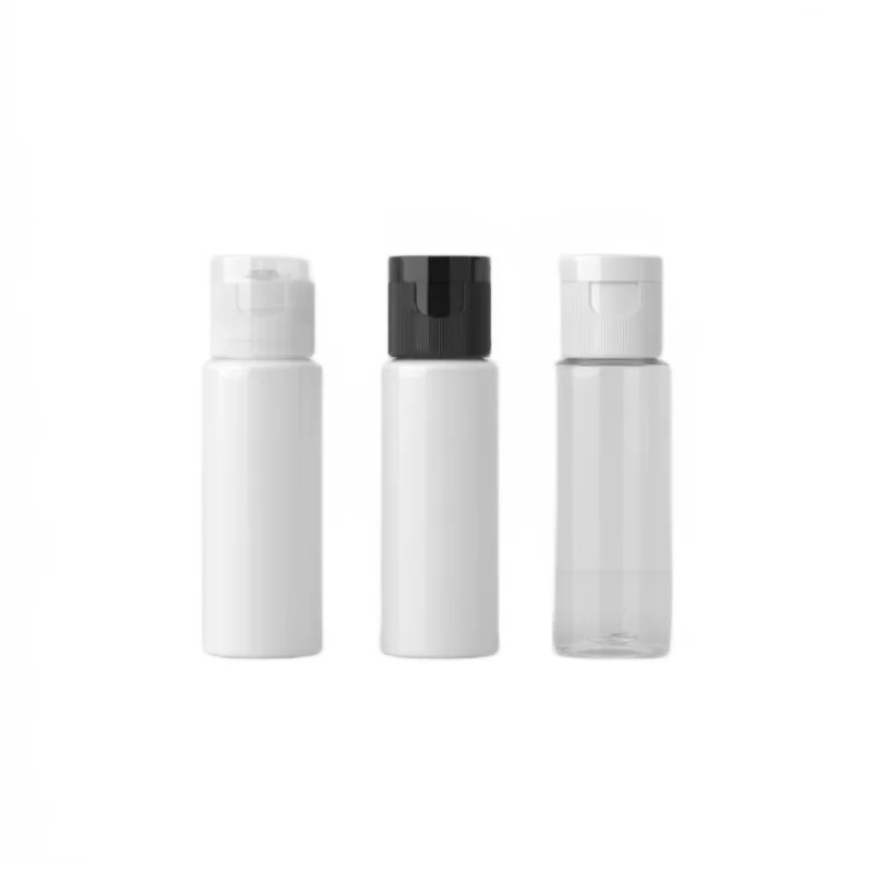

Makeup Tools 20ml Clear Plastic Cosmetic Bottles Empty Lotion Bottle With Flip Cap Free Shipping