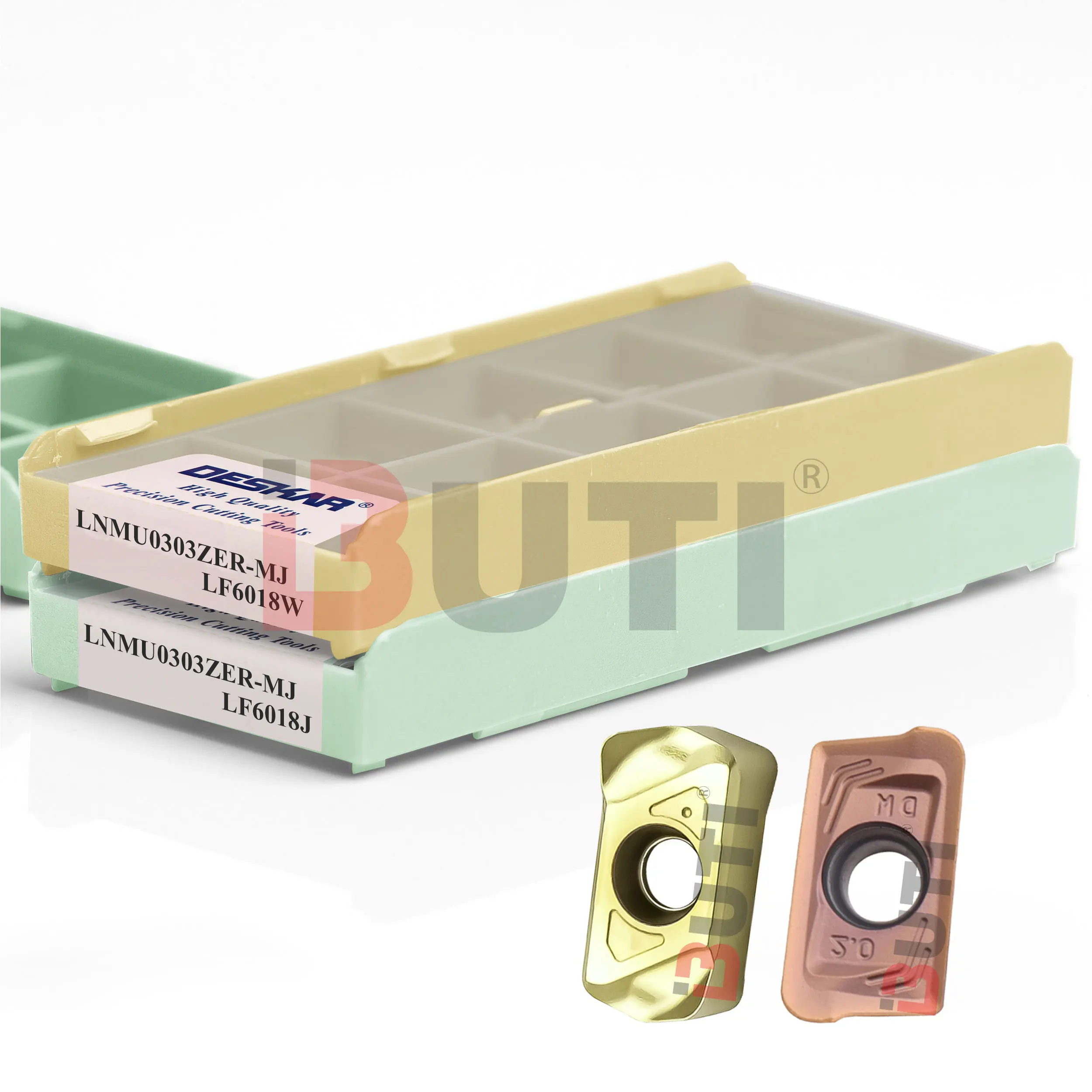Фото DESKAR 100% APKT160420-DM LNMU0303ZER-MJ LF6018W LF6018J Токарный станок с ЧПУ Фрезерные лезвия Режущие инструменты Высокотемпературный титановый сплав №4