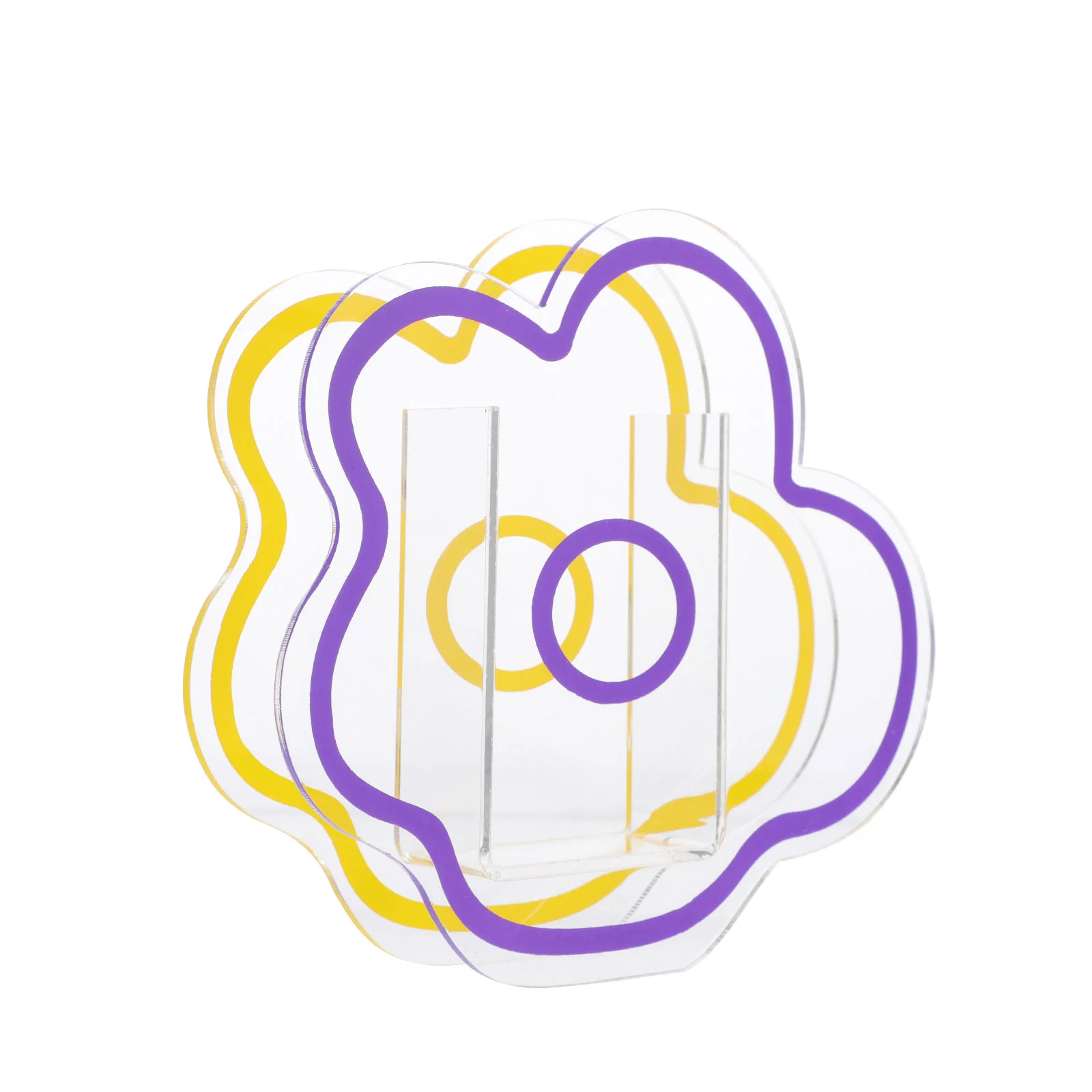 

1 Pc Delicate Practical Good-looking Acrylic Vase Ornament for Desktop Furnishing Article