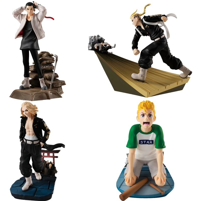 

Резервный Токийский Мстители Baji Keisuke & hanagaki Budo & manjiro Sano & draken Box Egg версии фигурки модели аниме игрушки