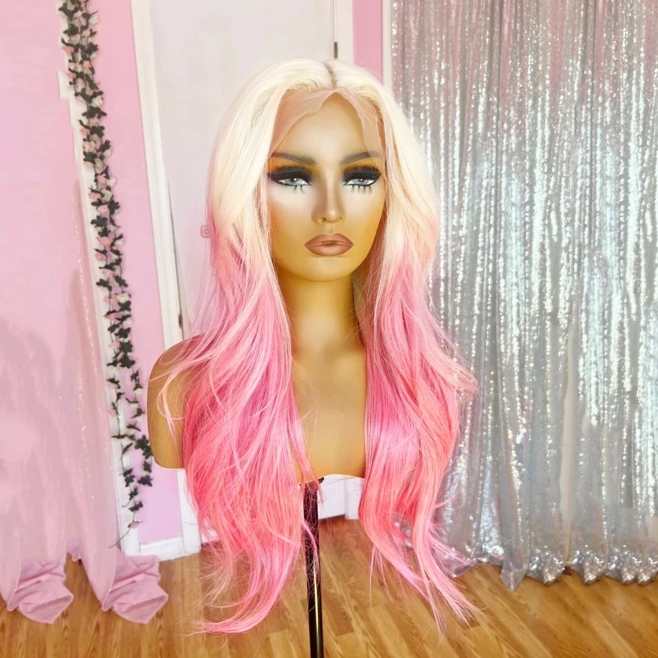 Парик для чернокожих женщин мягкие волосы косплея длинный безклеевой с