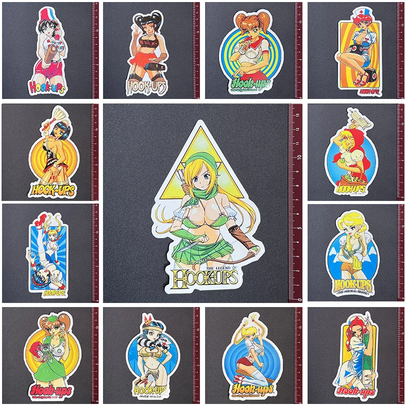 

Виниловая наклейка на ноутбук, скейтборд, чемодан, 3 серии