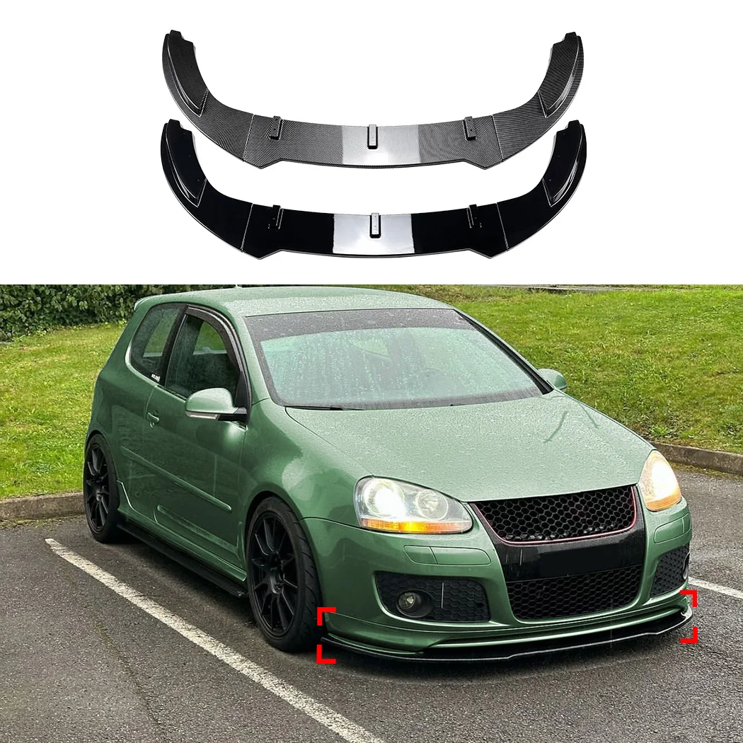 do Volkswagena Golfa 5 MK5 GTI Jetta GLI Przednia łopata Przedni spoiler wargowy Ochrona nadwozia Modyfikacja zewnętrzna