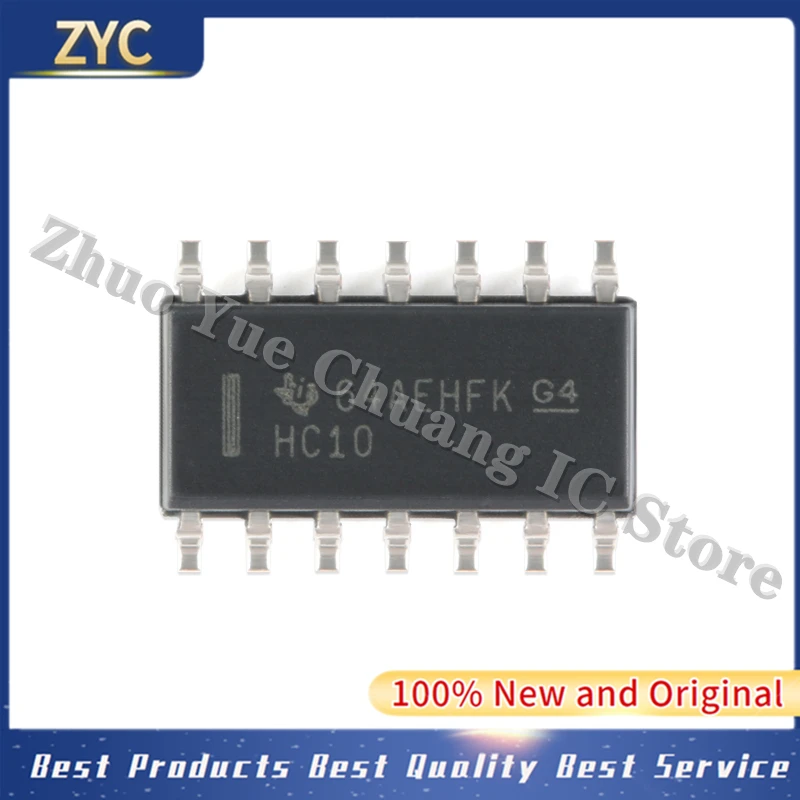 

10 шт./лот SN74HC10DR SOIC-14 100% Новый оригинальный IC-чип