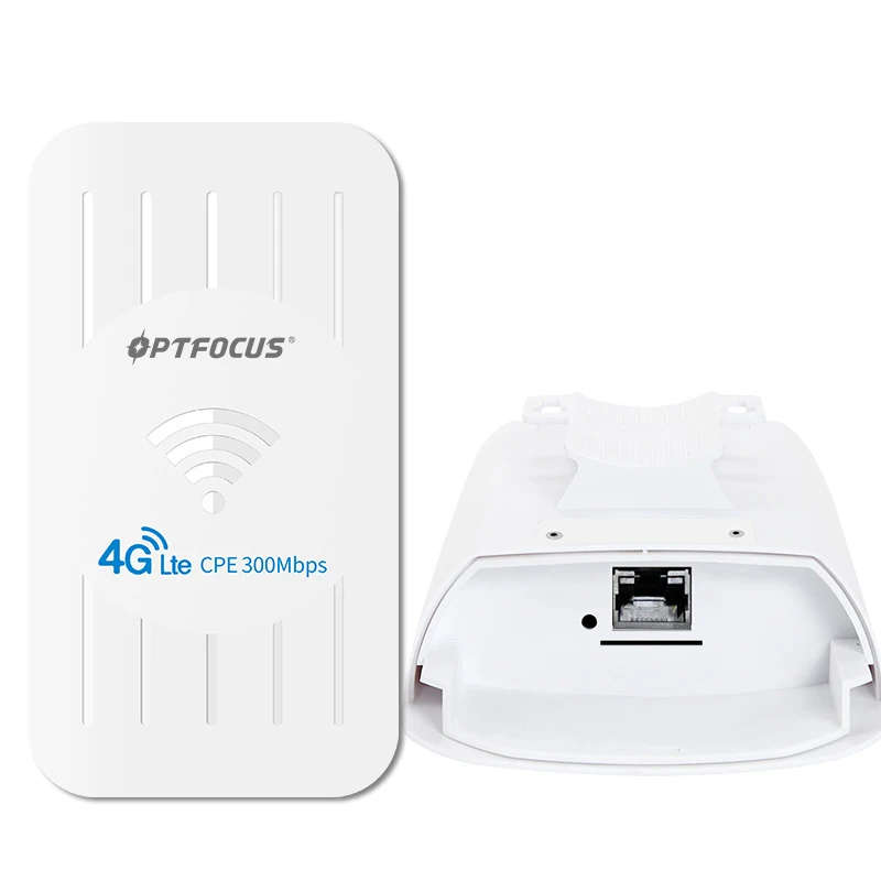 OPTFOCUS для IP-камеры сети 4G POE маршрут внешний IP54 300 Мбит/с ЕС Азиатский диапазон