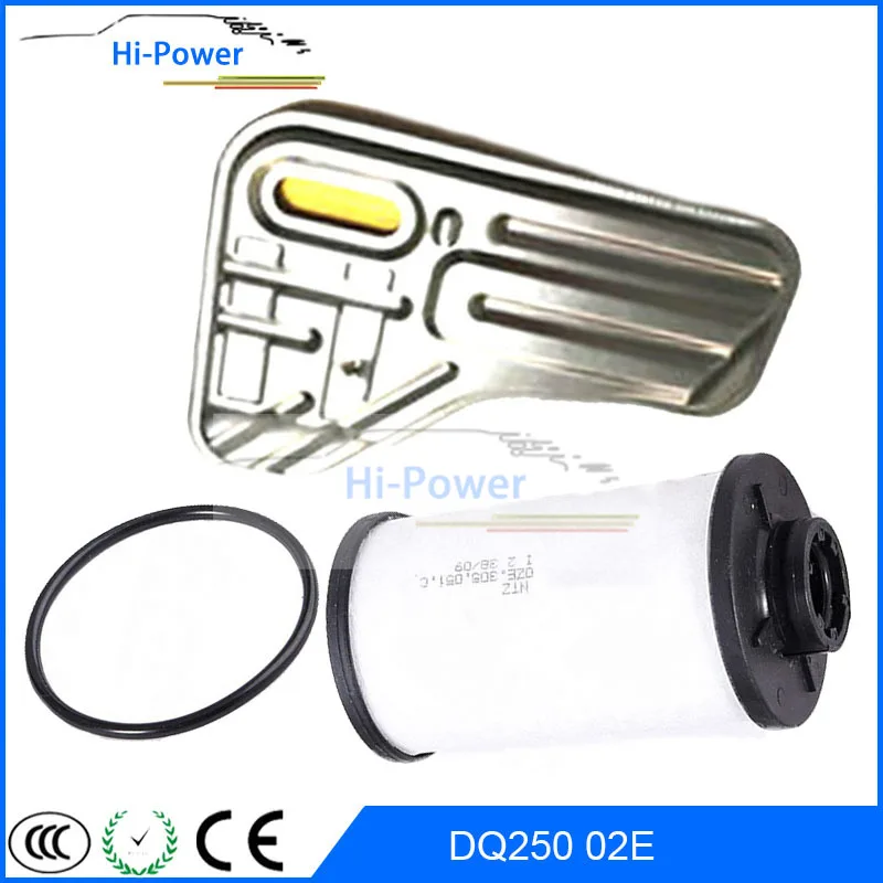 

New DSG 02E DQ250 Auto Transmission Oil Pan and Oil Filter Fit For VW Volkswagen Audi Skoda 02E325429D 02E-325-429D 2E305051C