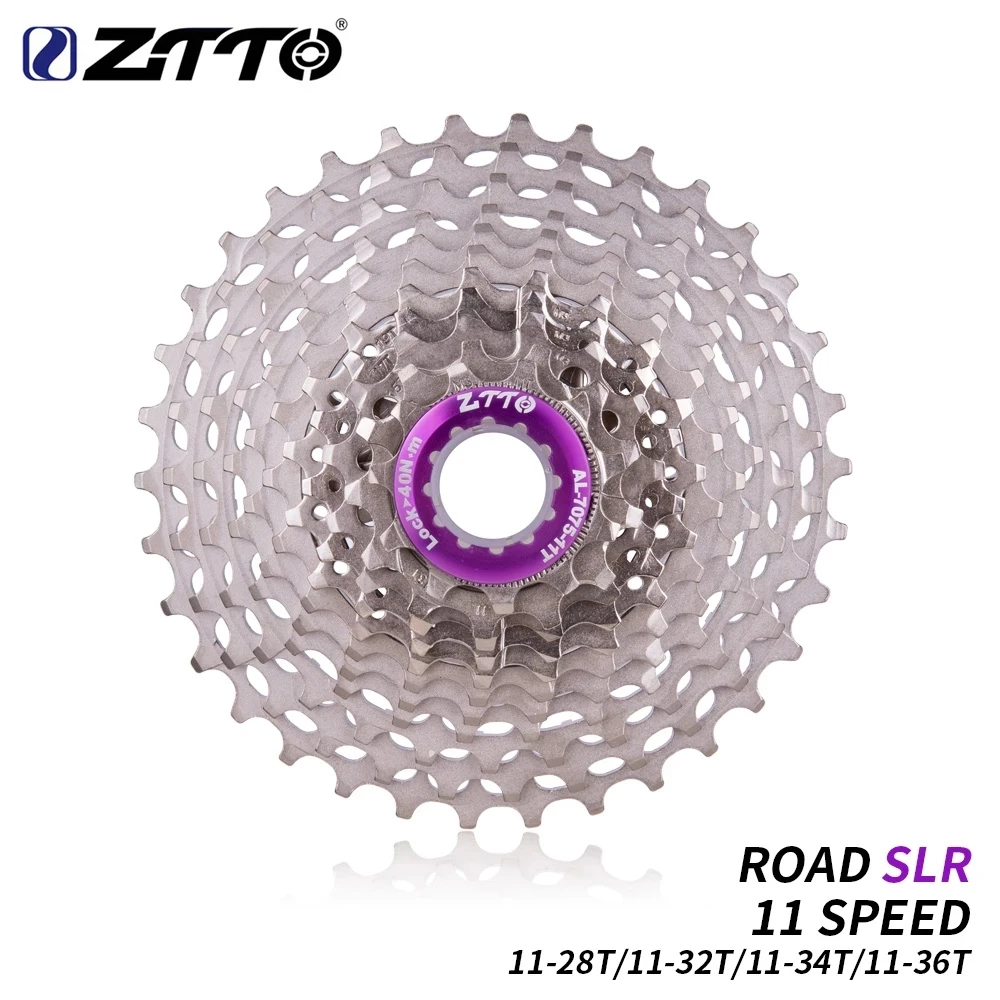 

ZTTO Road Bike11 Speed Cassette 11 Speed 11-32T/34T/36T Freewheel Gravel Bike Ultralight Freewheel 22s Flywheel K7 11V Sprocket
