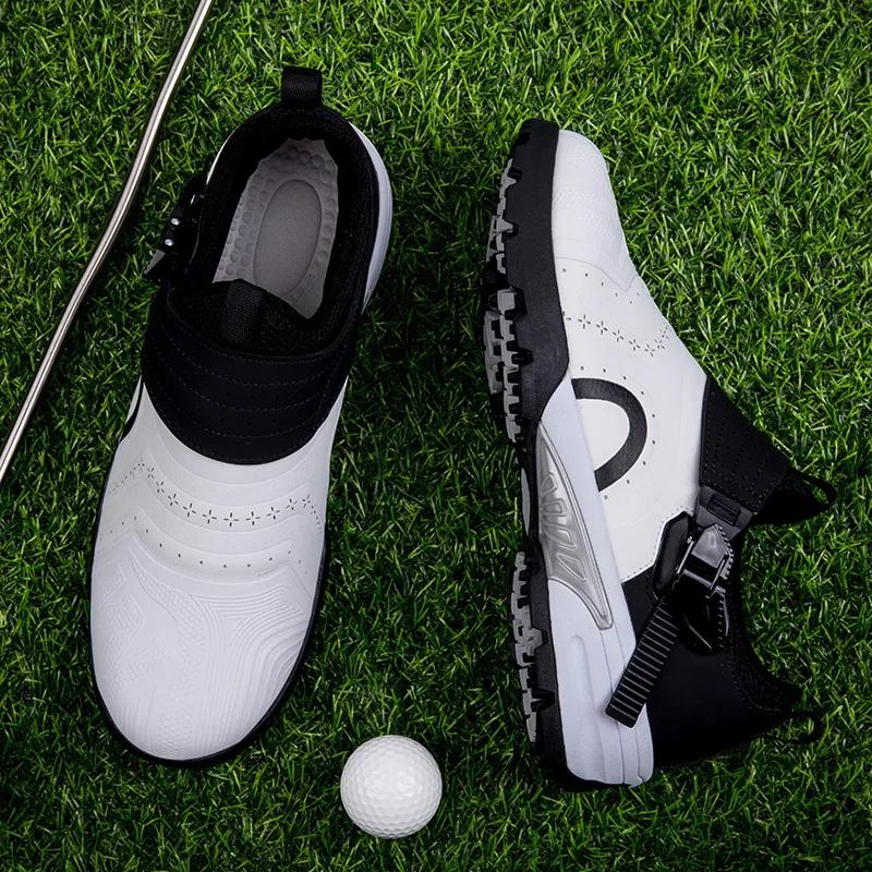 New Unisex Golf Shoes Professional Men's Golf Players' Sports Shoes Non Slip Comfortable Grass Golf Shoes Men's Walking Sneakers