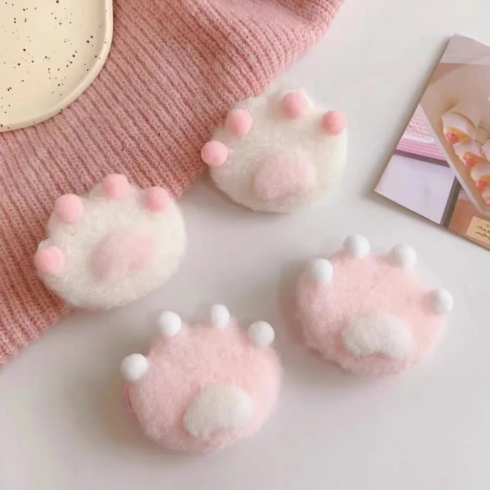 

1Pair Cat Claw Hairpins Cute Plush Cat Paw Hair Clips Women Girls Cartoon Mini Small Grip Clip Cosplay Headwear Hair Accessories