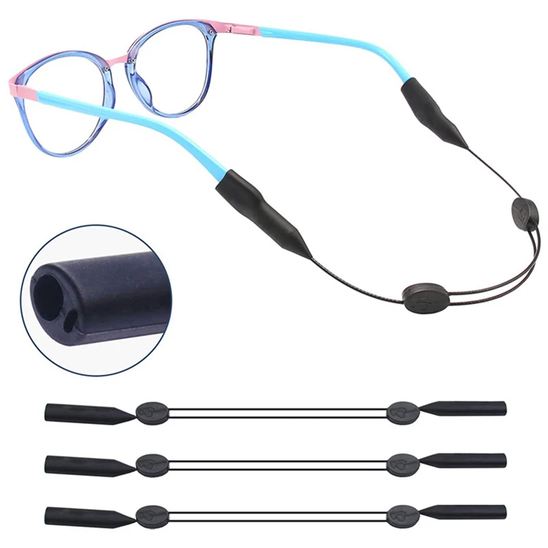 

Eyeglass Lanyard Glasses Strap Rope Adjustable Neck Cord Water Sport Eyeglasses Accessories Sunglasses Chain Band String Holder