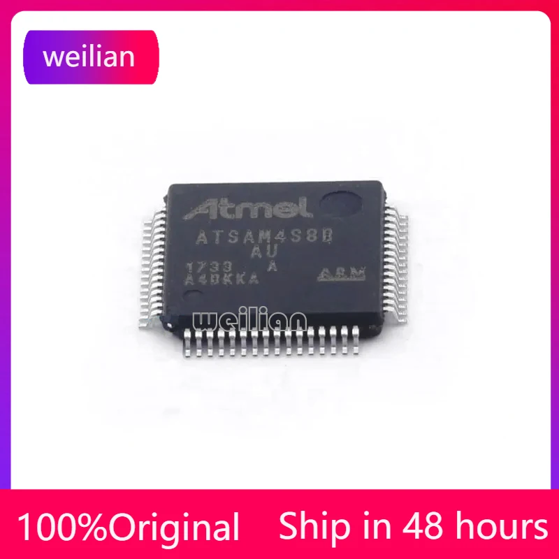 

ATSAM4S8BA-AU package LQFP-64 new original genuine microcontroller IC chip (MCU/MPU/SOC)