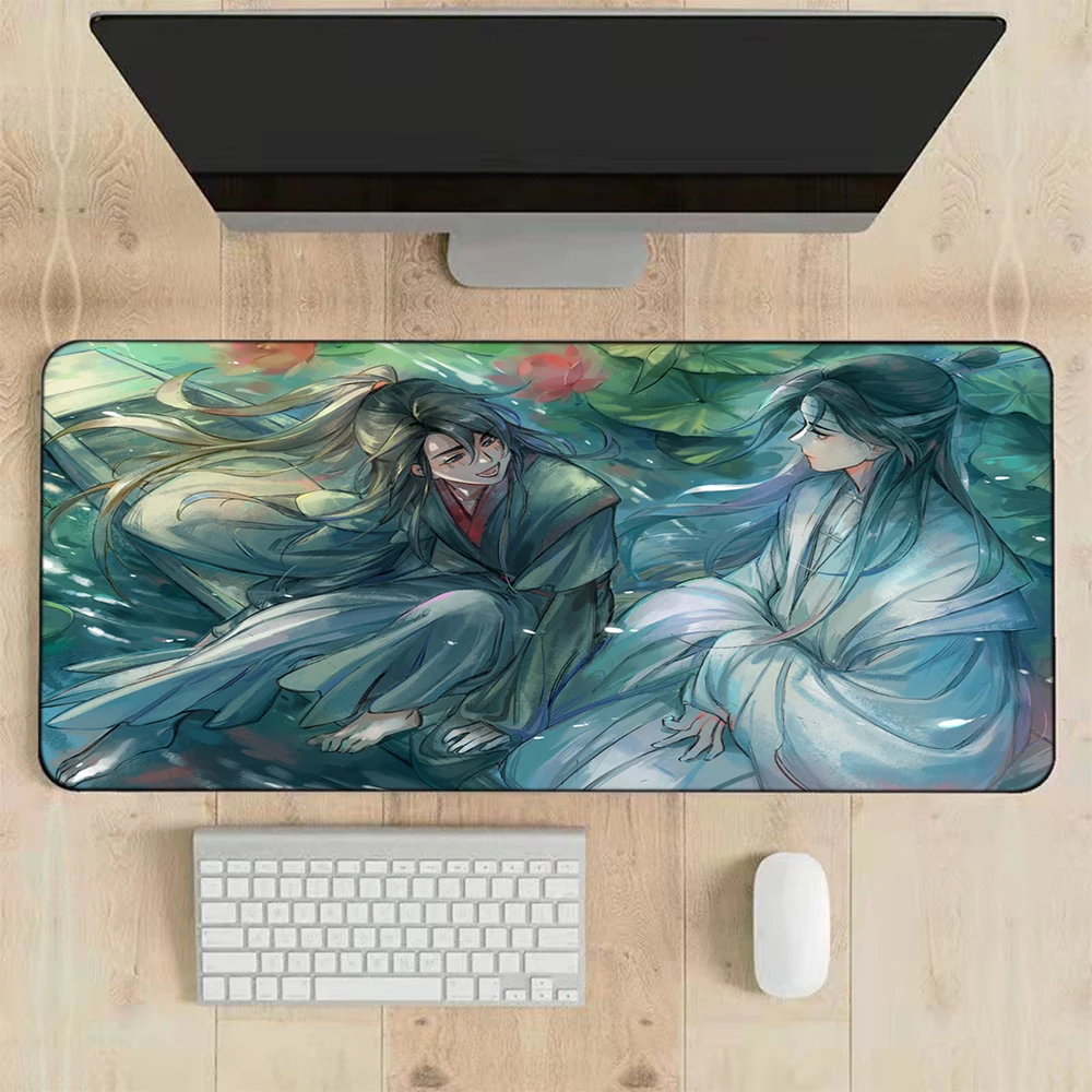 

Mo Dao Zu Shi Anime Gaming Mouse Pad Desk Pad for Pc Laptops Keyboard Mat 900x400 Xxl Large Mousepad Mausepad