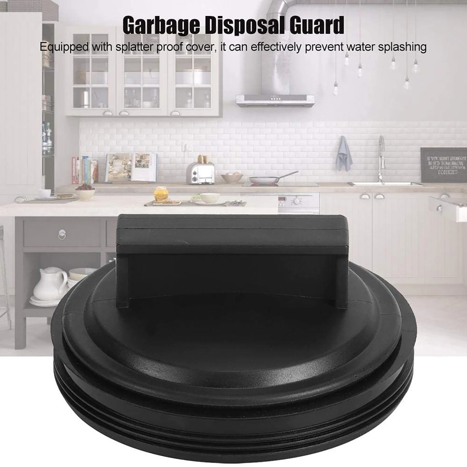 

Garbage Disposal Splash Guards Garbage Disposal Guard Food Waste Disposer Parts Accessories 3 Inch Multi-function Drain Plugs