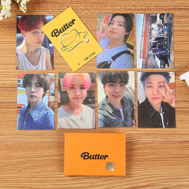 

Оптовая продажа Kpop 8 шт./компл. Bangtan Boys масло разрешение для танцев Weverse корейская мода для мальчиков Фото карточка с картинками Lomo Card