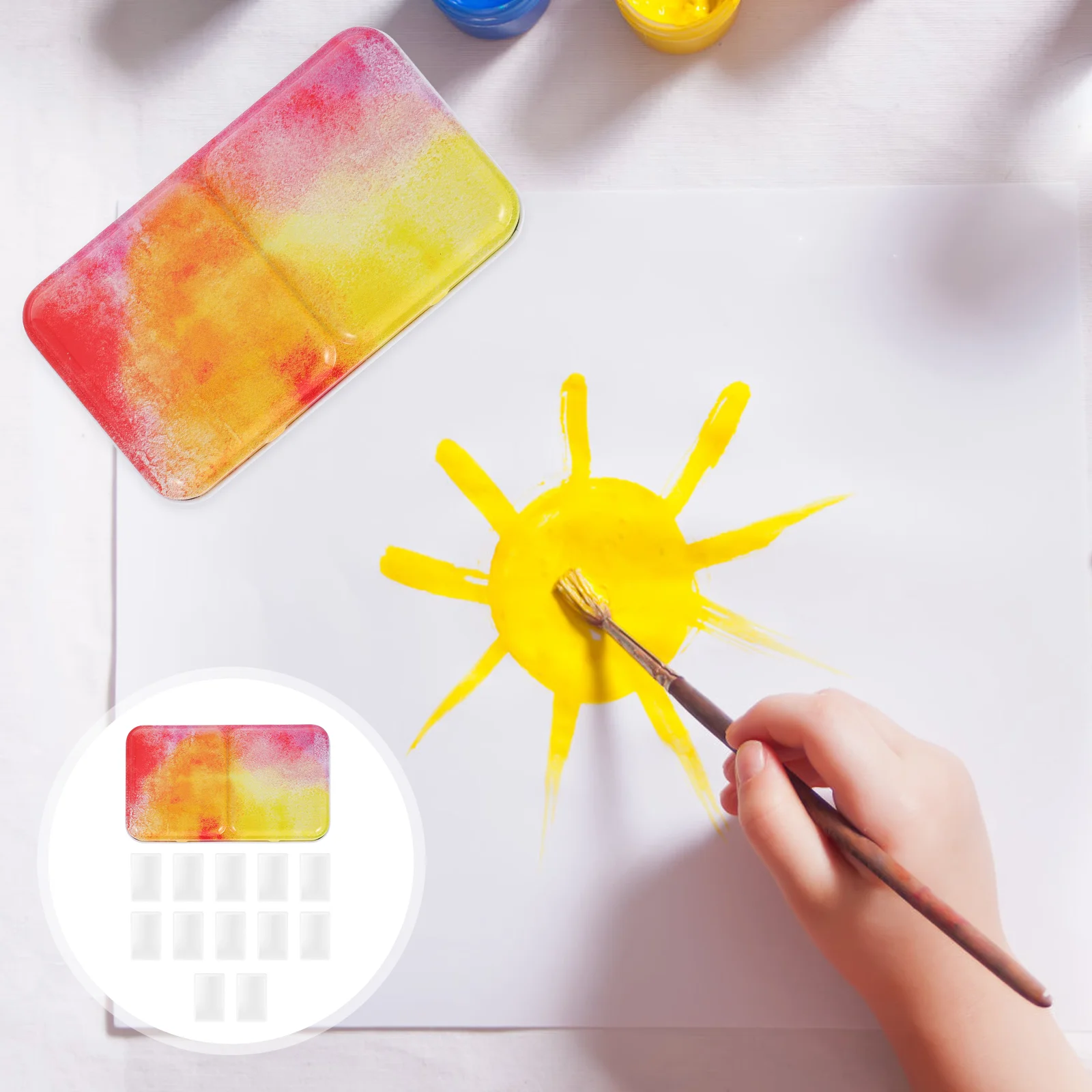 

Водонепроницаемый дорожный поднос, упаковка, большие коробки, миксер, карманный переносной пустой набор искусственных предметов