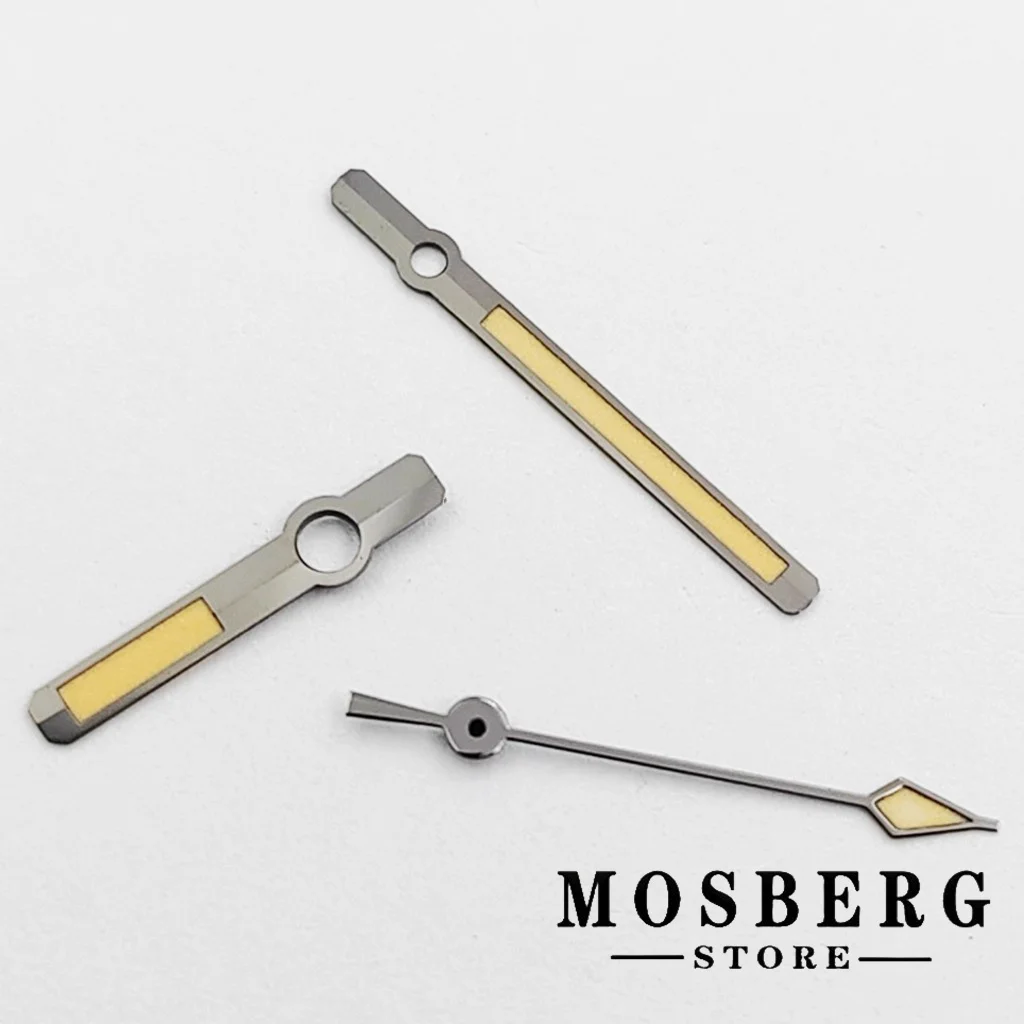 Стрелки часов NH35 зеленые светящиеся подходят NH36 автоматический механизм цвет