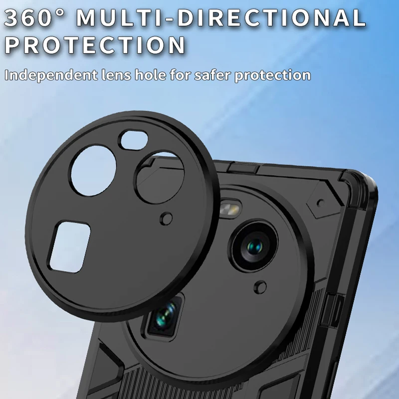 Противоударная броня для OPPO Find X6 Pro X 6 X6Pro бампер-держатель защитный задний Чехол