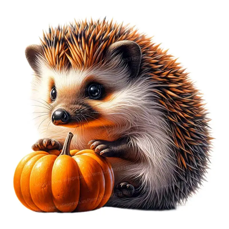 Настенная наклейка милый ежик S426