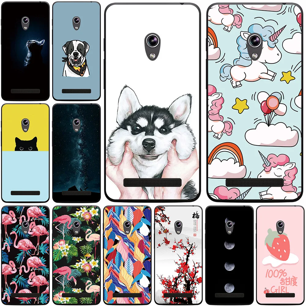 

Phone Case For ASUS ZenFone 5 A501CG 5 LTE A500KL 2014 inch Hard Plastic Cover Color Luxury Popular Printing Mobile Fashion Bags