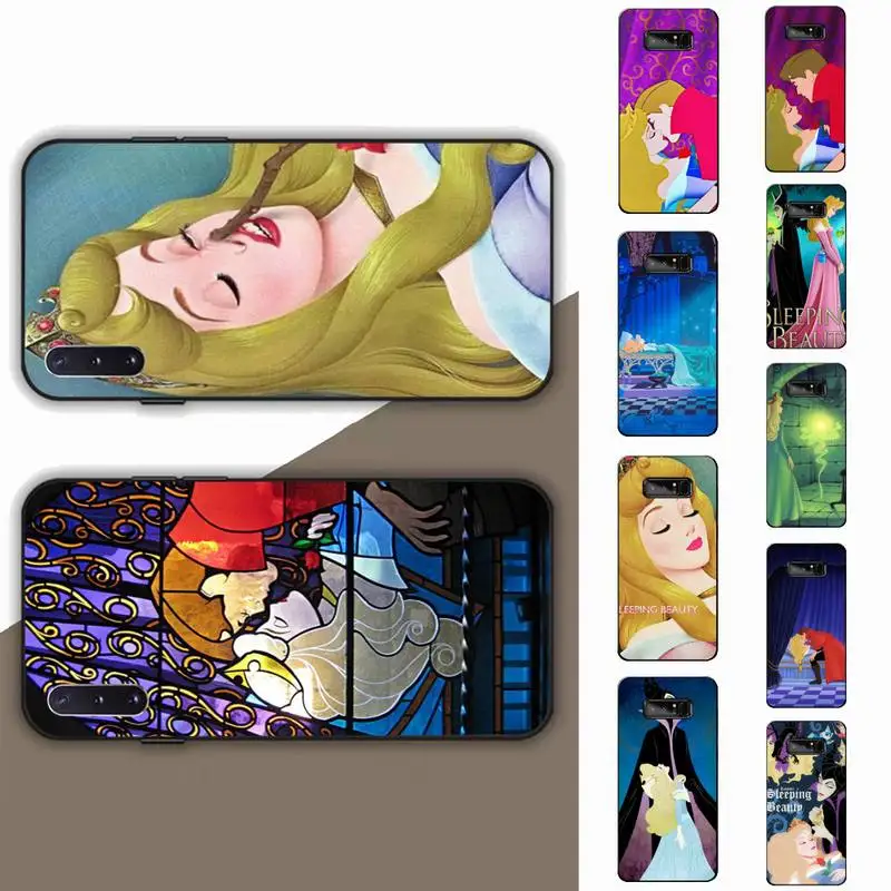 

Disney Sleeping Beauty Phone Case for Samsung Note 5 7 8 9 10 20 pro plus lite ultra A21 12 72