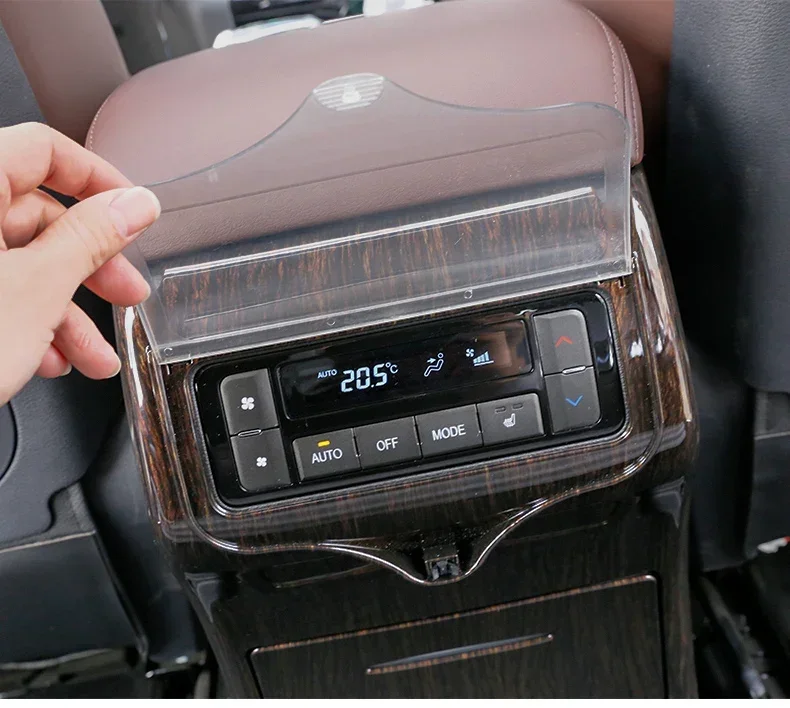 Для Haval H9 2015-2020 ABS Chrome задний кондиционер воздуховыпускное отверстие
