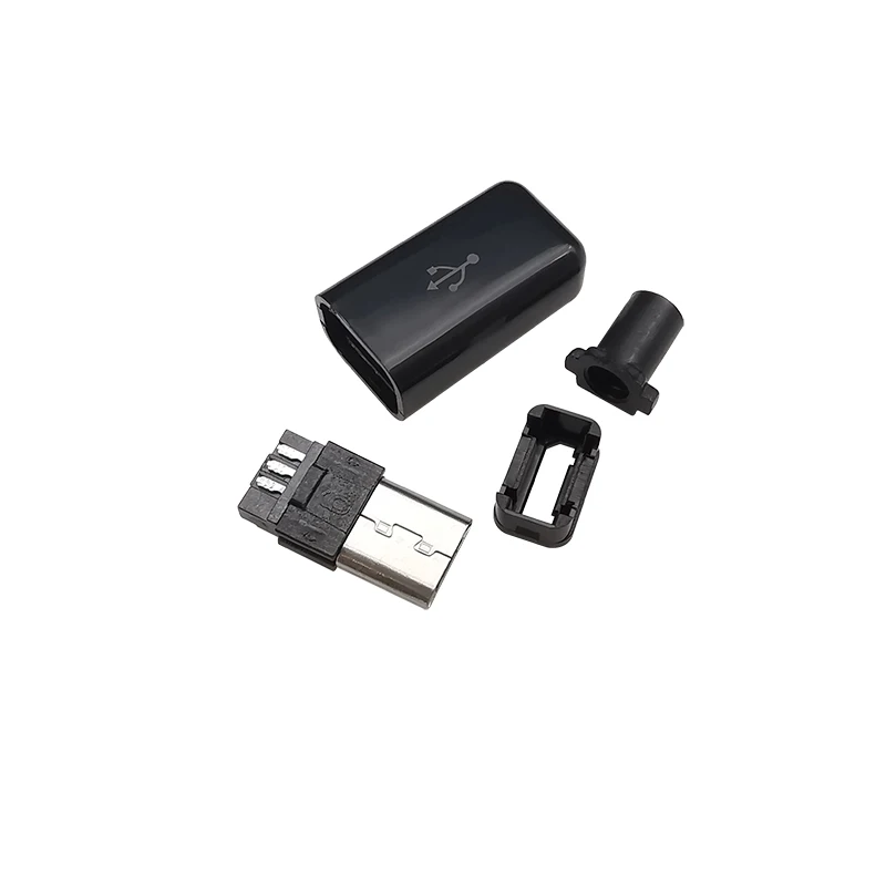 10 шт. Micro USB 5Pin штекер коннектор тип сварки DIY кабель для передачи данных