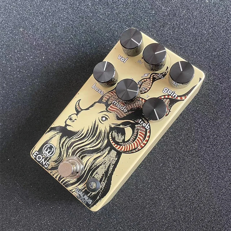 Фото LY-ROCK FUZZ Педаль эффектов для гитары Walrus, оригинальные клонированные гитарные эффекты FUZZ №2