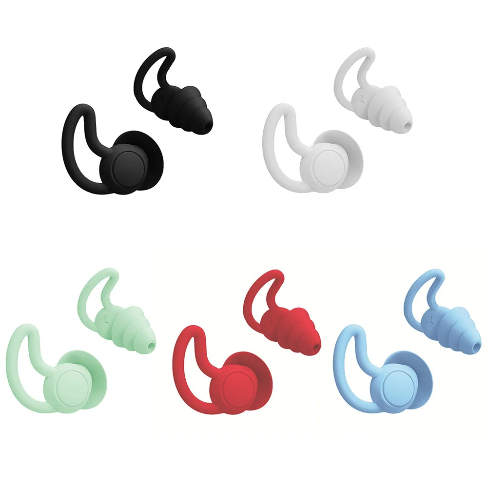 

Soft Earplugs Silicone Waterproof Earplugs Dustproof Earplugs Sports Earplugs Diving Water Sports Swimming Pool Accessories