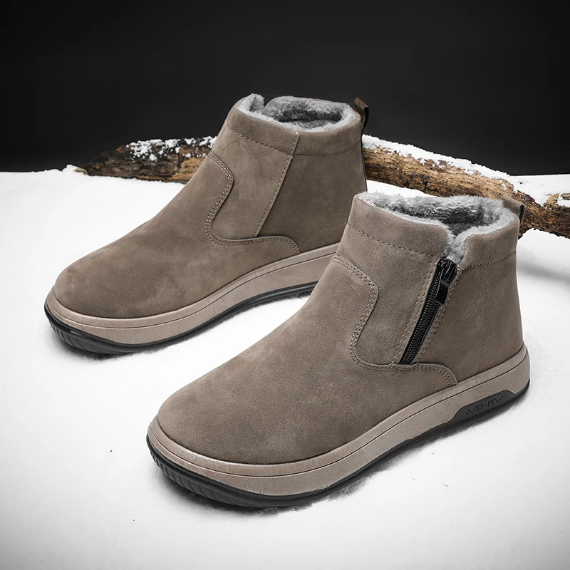 

Haired Men's Boots Winter New Haired Warm Men's Boots Outdoor Martin Boots