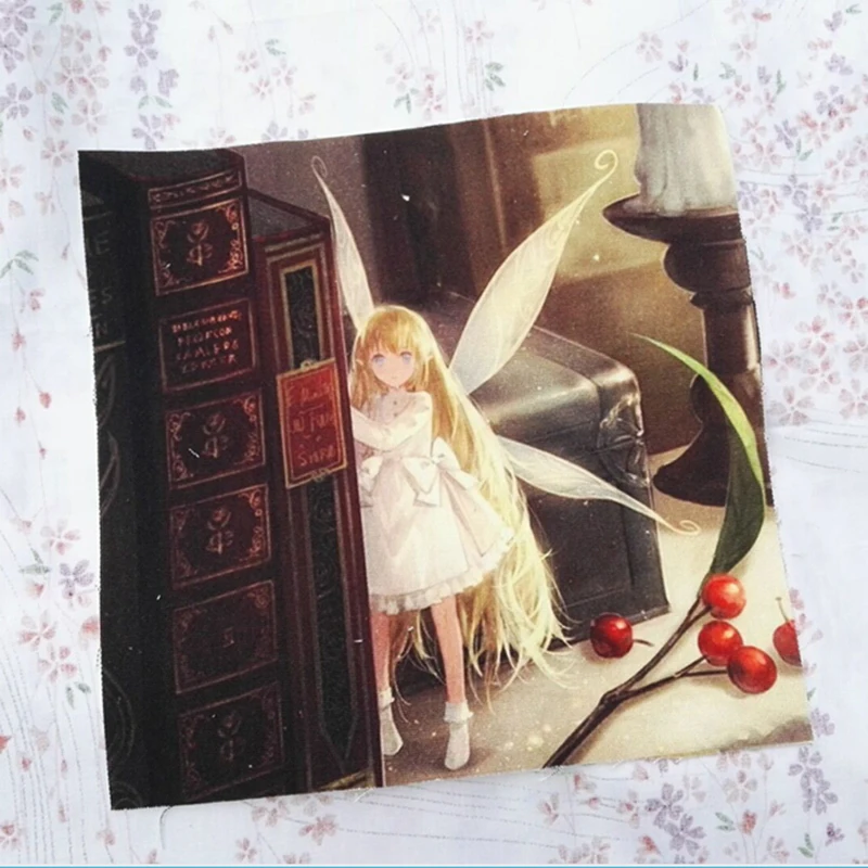 5 шт./лот 18*18 см Ангел красивый маленький цветок для девочек 100% &quotсделай сам&quot