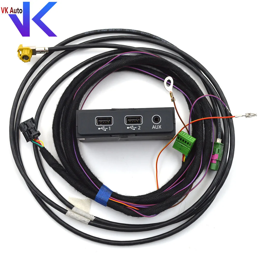 

Dual USB switch and AUX cable harness 8W0035727 8W0035727