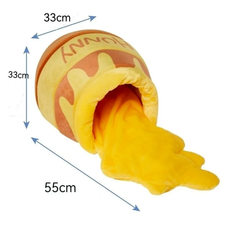 honey pot cat nest pet mat cat bed cute kawai plush warm bed pet house lovely puppy dinosaur shape dog bed donut dog blanket free global shipping