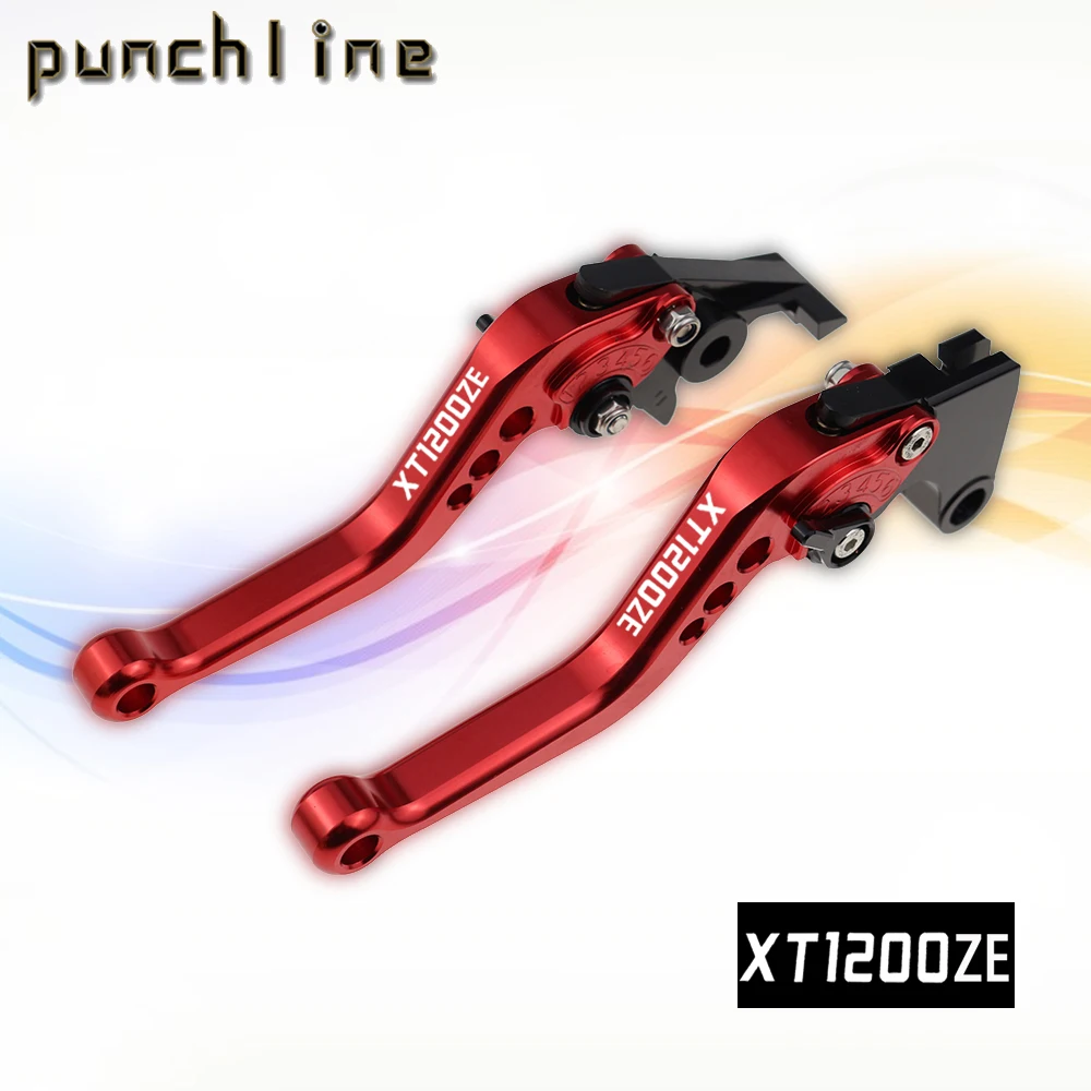 

Fit For SUPER TENERE/XT1200ZE 2012-2020 Motorcycle CNC Accessories Short Brake Clutch Levers Adjustable Parking Handle Set