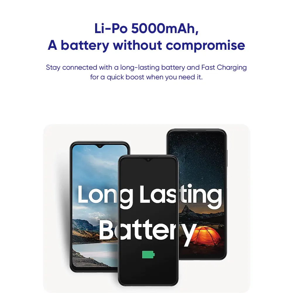 Samsung Galaxy A13 A135F-DS Android 12 Smartphone Exynos 850 Octa-core 5000mAh Battery 15W Fast Charge Mobile Phone Cellphone